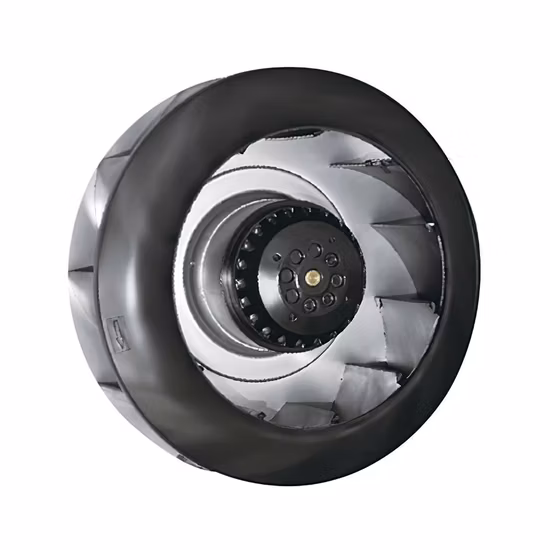 Ventilateur d'extraction centrifuge sans balais incurvé vers l'avant DC/EC de personnalisation d'autoroute pour l'industrie
